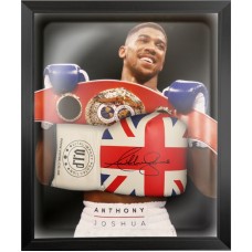 Anthony Joshua Signed & Framed Union Jack VIP Boxing Glove Framed in a Dome Anthony Joshua Signed & Framed Union Jack VIP Boxing Glove Framed in a Dome