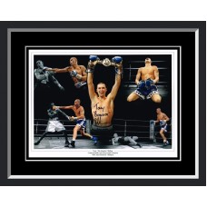 Tony Bellew Signed & Framed Photo Montage