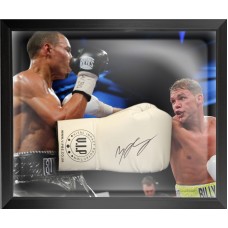 Billy Joe Saunders Signed & Framed Boxing Glove