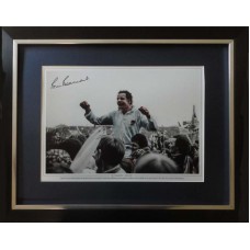 Bill Beaumont Signed & Framed England Photo Montage