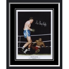 Henry Cooper Signed & Framed Photo B