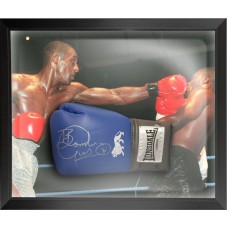 Herol 'Bomber' Graham Signed Boxing Glove Framed in a Dome