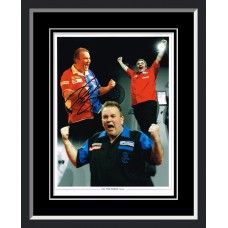 Phil Taylor Signed & Framed Photo