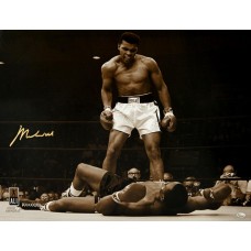 Muhammad Ali Signed 'Phantom Punch' 24 x 20 Photograph (Online Authentics COA)
