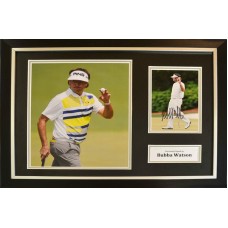 Bubba Watson Signed & Framed Photo