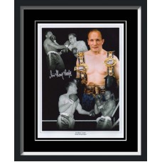 Henry Cooper Signed Framed Photo Montage