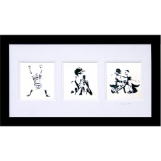 England Cricket Silhouette