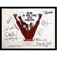 'Escape to Victory' Multi Signed 12x16 Poster