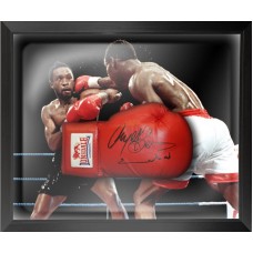 Dual Signed Benn & Eubank Boxing Glove Framed in a Dome Dual Signed Benn & Eubank Boxing Glove Framed in a Dome