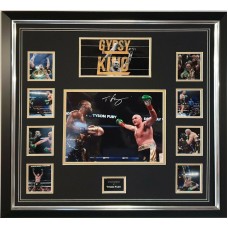 Tyson Fury Signed Photo Montage