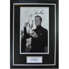 Gary Player Signed & Framed Photo