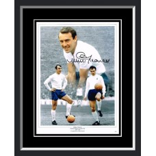 Jimmy Greaves Signed & Framed Spurs Photo 