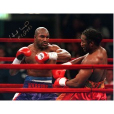 Evander Holyfield Signed 12x 16 Photo