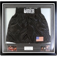 Evander Holyfield Signed Boxing Trunks