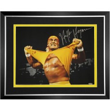 Hulk Hogan Signed & Framed Photo