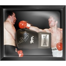 Ken Buchanan Signed Boxing Glove Framed in a Dome