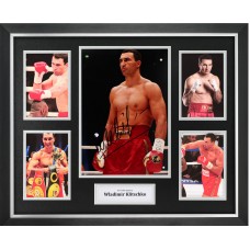 Wladimir Klitschko Signed & Framed Photo Montage