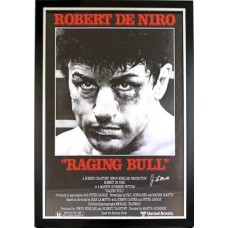 Jake LaMotta Signed & Framed 'Raging Bull' Film Poster 