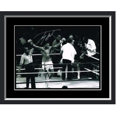 Larry Holmes Signed & Framed Photo B