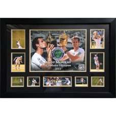 Andy Murray Signed & Framed Photo Montage