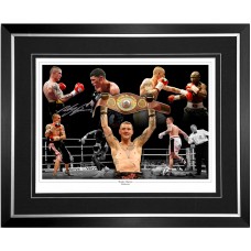 Ricky Burns Signed & Framed Photo Montage