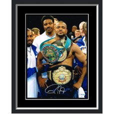 Roy Jones Jr Signed & Framed Photo Roy Jones Jr Signed & Framed Photo