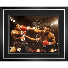 Mike Tyson Signed & Framed 'TB' Photo